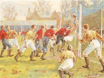 Футбол 1860 года - кратко для сочинений и пересказов для школьников и студентов